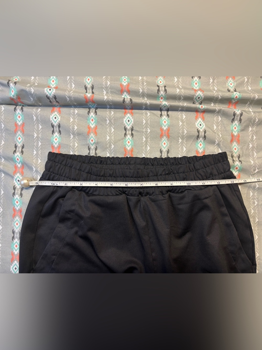 🧩Black Flare Track Pants - Picture 2 of 2